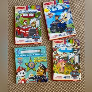 Melissa & Doug PAW Patrol Water Wow! Activity Books - Red, Blue, Green